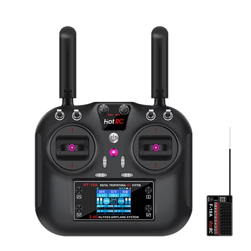 Drone Kit Beginner - HOTRC HT-10A 2,4 Ghz 10CH afstandsbedieningsset