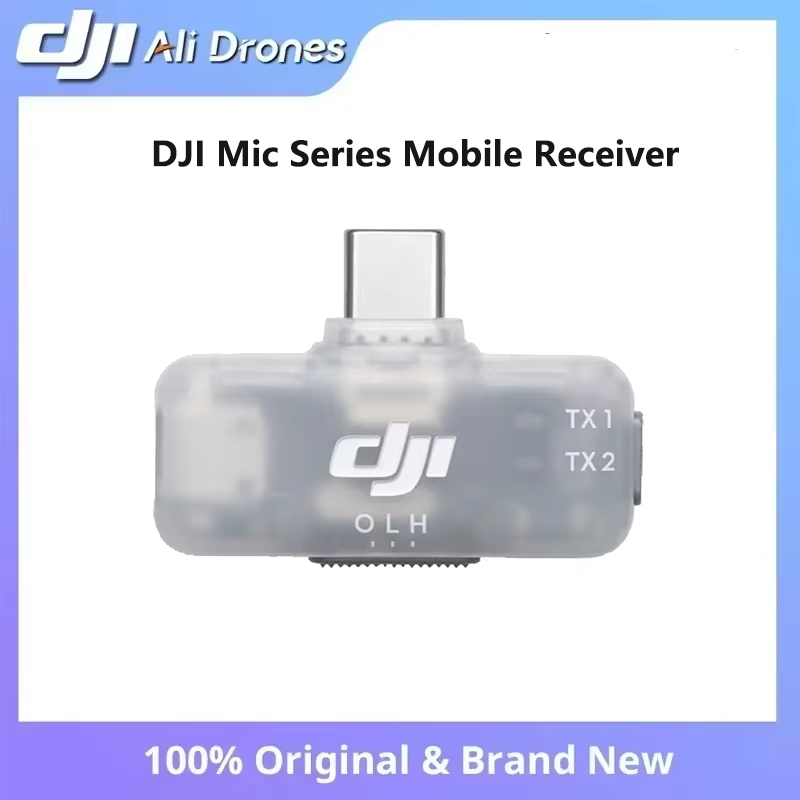Dji Drone Mini 3 - DJI Mic Series Mobiele Ontvanger, Gloednieuw