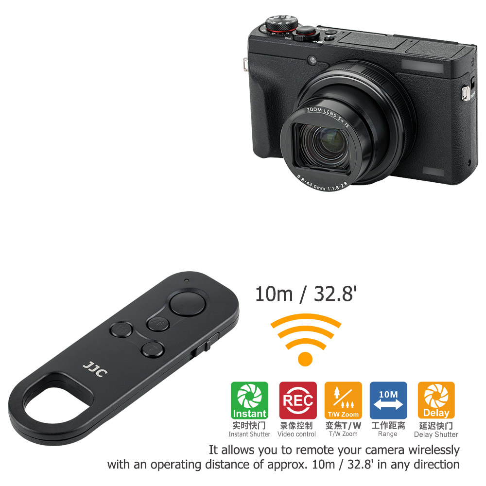 Canon Camera Eos M50 Mark Ii - JJC BR-E1 Bluetooth-afstandsbediening voor Canon PowerShot
