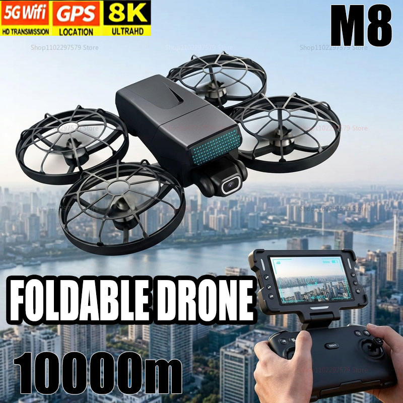 Drone Kit With Camera - Nieuwe Drones M8 GPS 8K Professionele