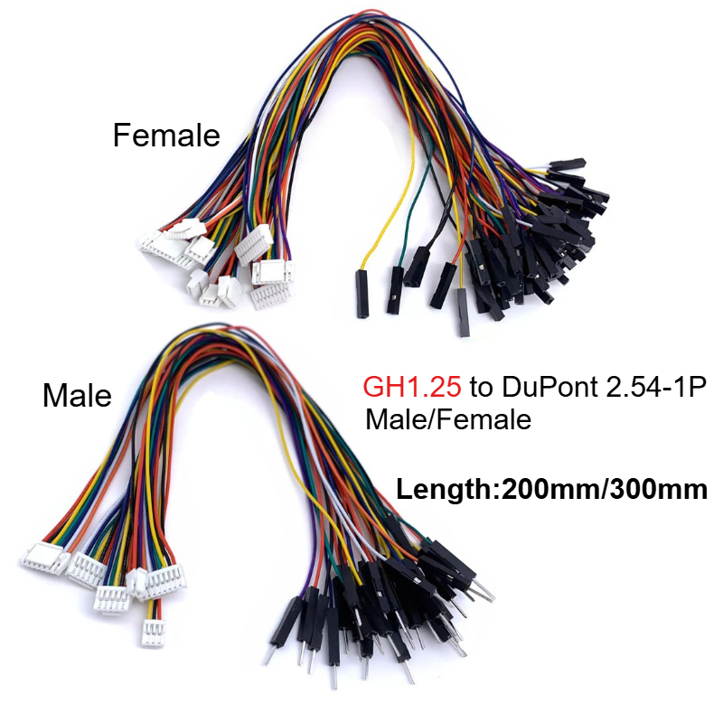 5 STKS GH1.25 2 P-6Pin naar Du - Drone Kit Hexacopter recensie en prijs