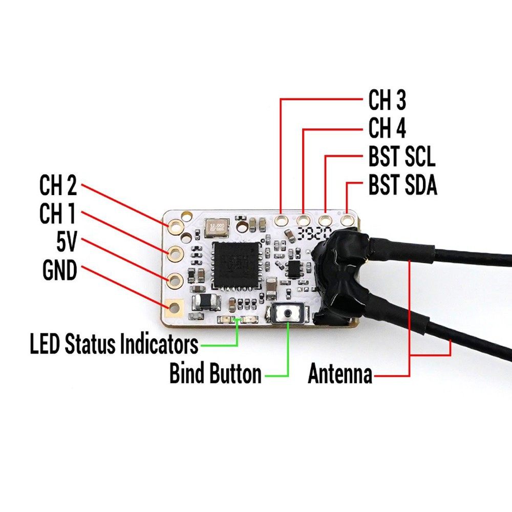 TBS TRACER NANO RX FPV-ONTVANG - Tbs Fpv Tracer recensie en prijs