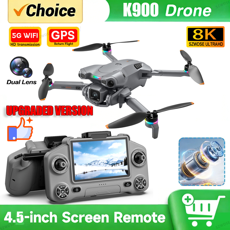Nieuwe K900 MAX GPS Drone met  - Drone Kit With Camera recensie en prijs