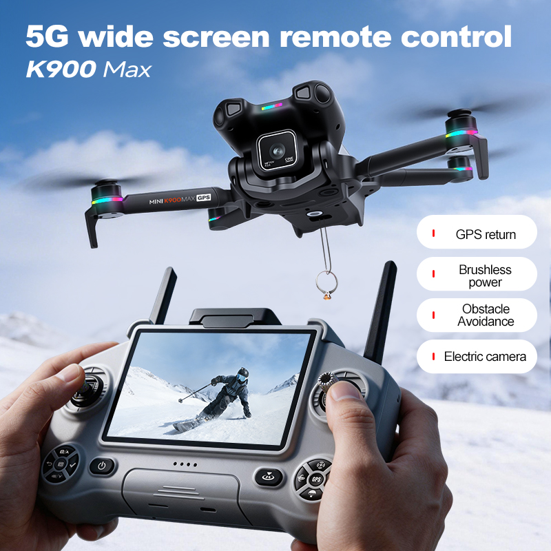 Nieuwe K900 MAX GPS Drone met  - Drone Kit With Camera recensie en prijs