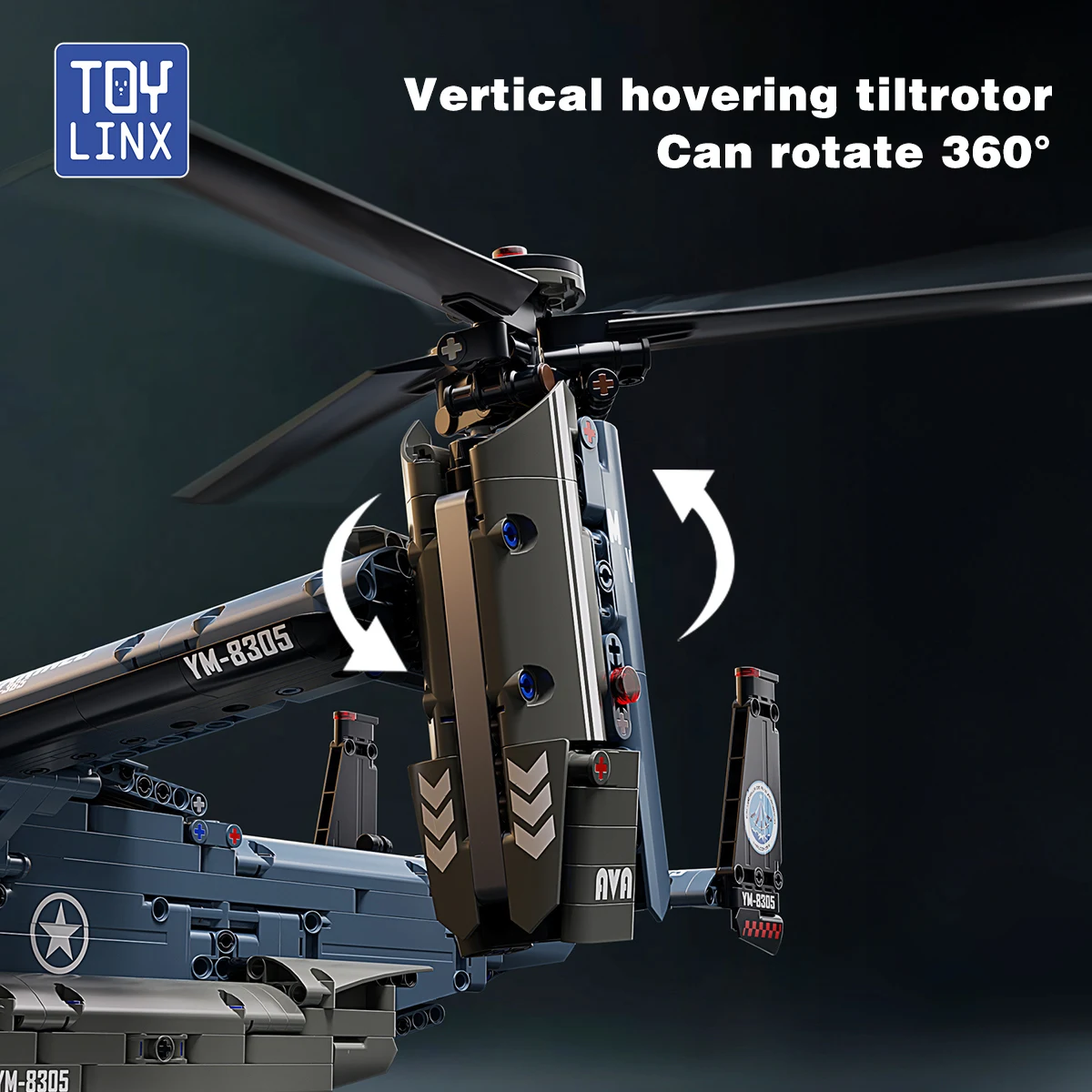 Militaire V-22 Osprey Tiltroto - Jjrc Drone X12 recensie en prijs