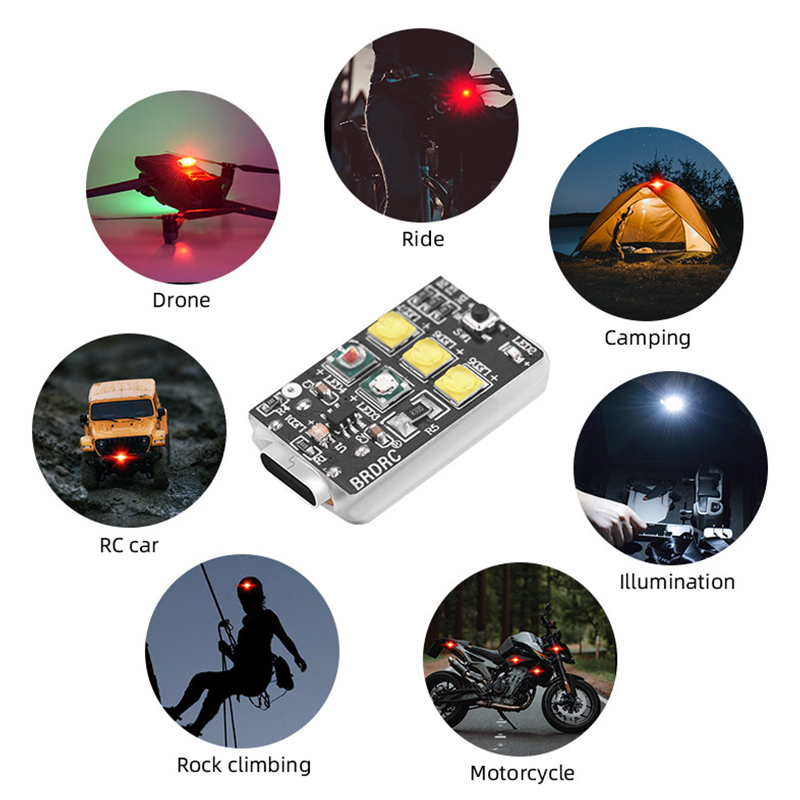 Mini Drone Stroboscooplicht vo - Dji Drone Air 3 recensie en prijs