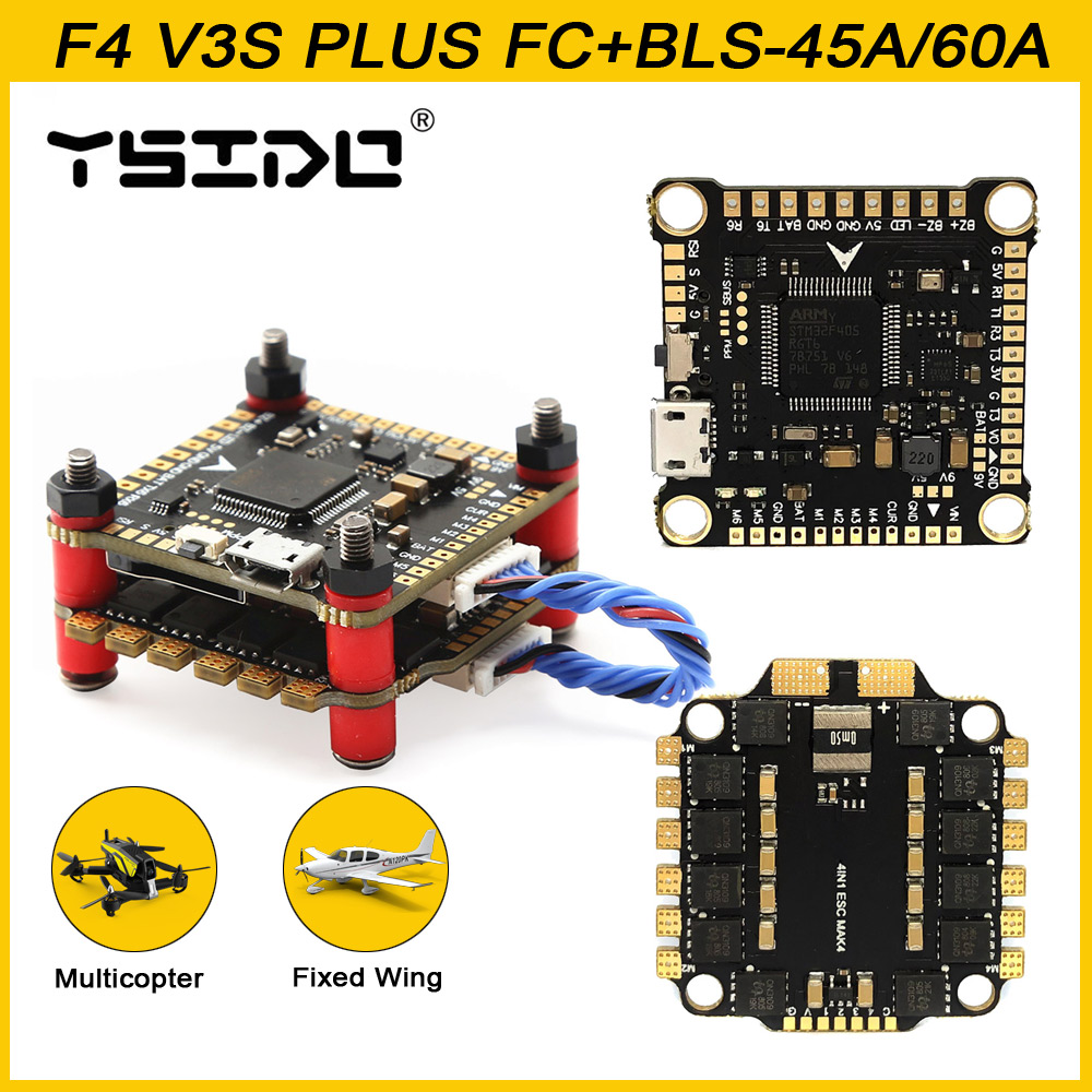 YSIDO NIEUWE F4 V3S PLUS Fligh - Betaflight Fc F4 recensie en prijs