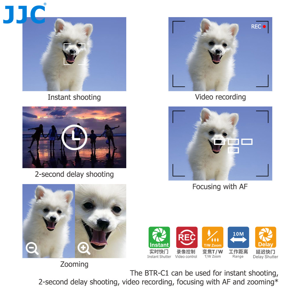 JJC BR-E1 Bluetooth-afstandsbe - Canon Camera Eos M50 Mark Ii recensie en prijs