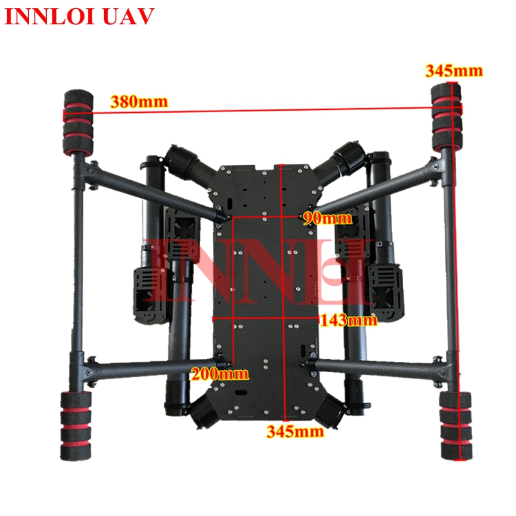 XAERO DIY H4 860mm Alien Vouwf - Drone Kit Hexacopter recensie en prijs