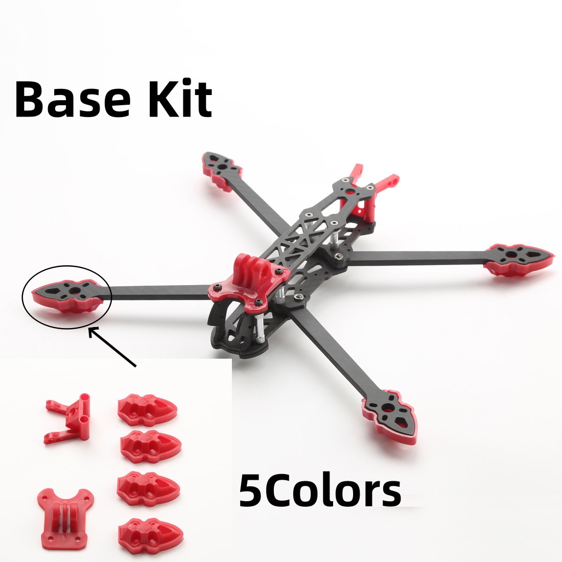 Mark4 5 inch / 7 inch FPV Fram - Drone Kit Build Yourself recensie en prijs